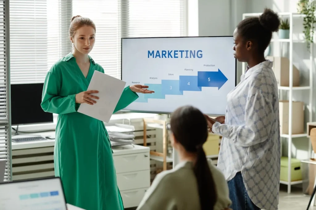 Marketing presentation